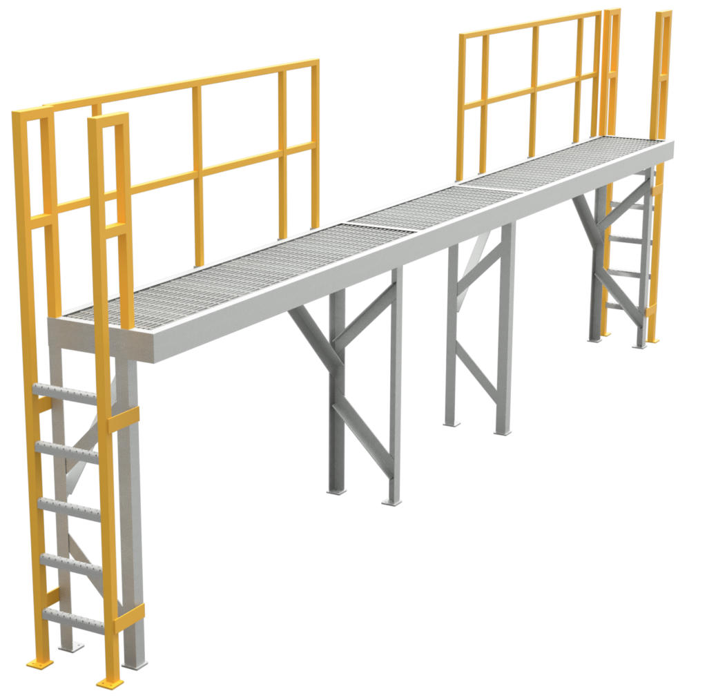 catwalks for safe ingress & egress structural design-build